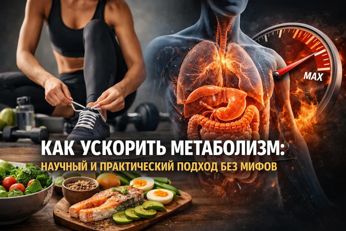 Как ускорить метаболизм: научный и практический подход без мифов